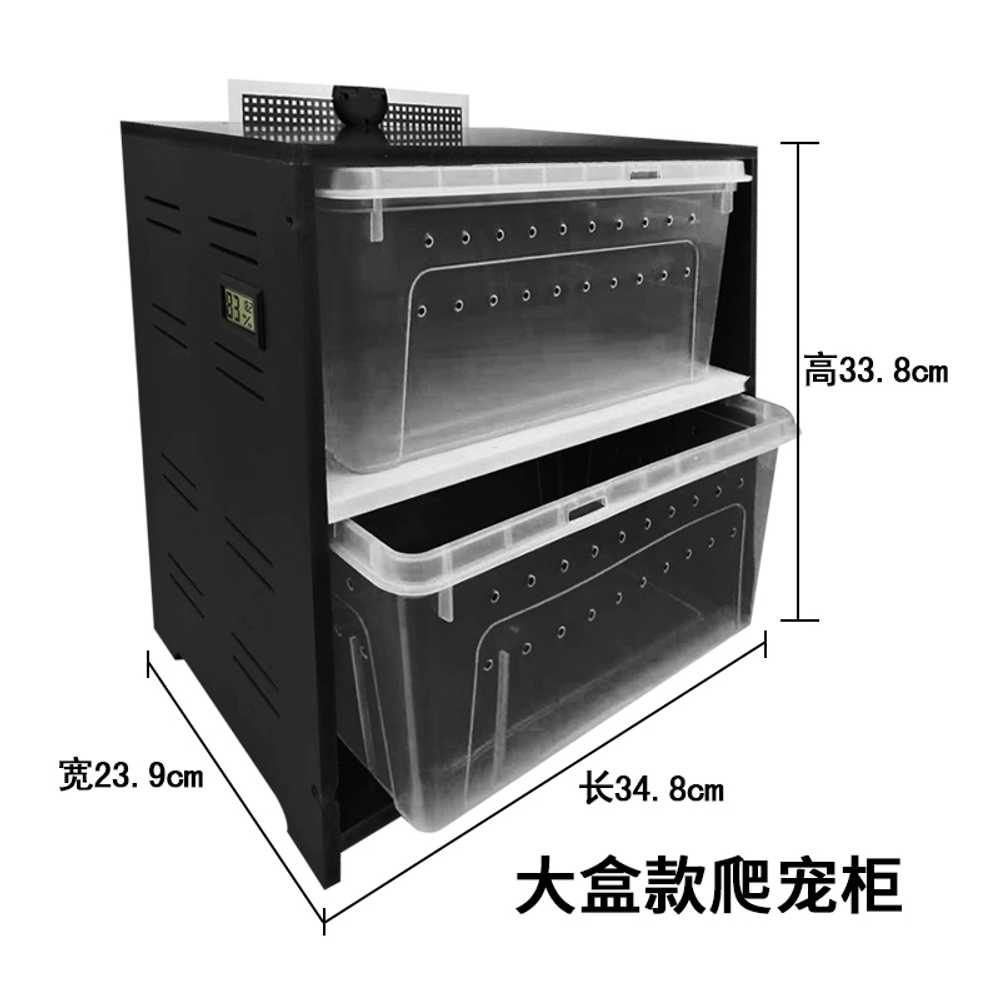 도마뱀 인큐베이터 거북이 파충류 게코 용 개구리 거미 - 상세 이미지 3
