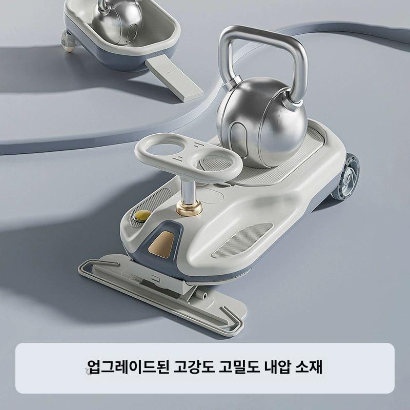 바닥 물걸레청소기 전기 막대 클리너 스핀 스프레이 브러시 도구 세척 배터리 헤드 - 상세 이미지 4