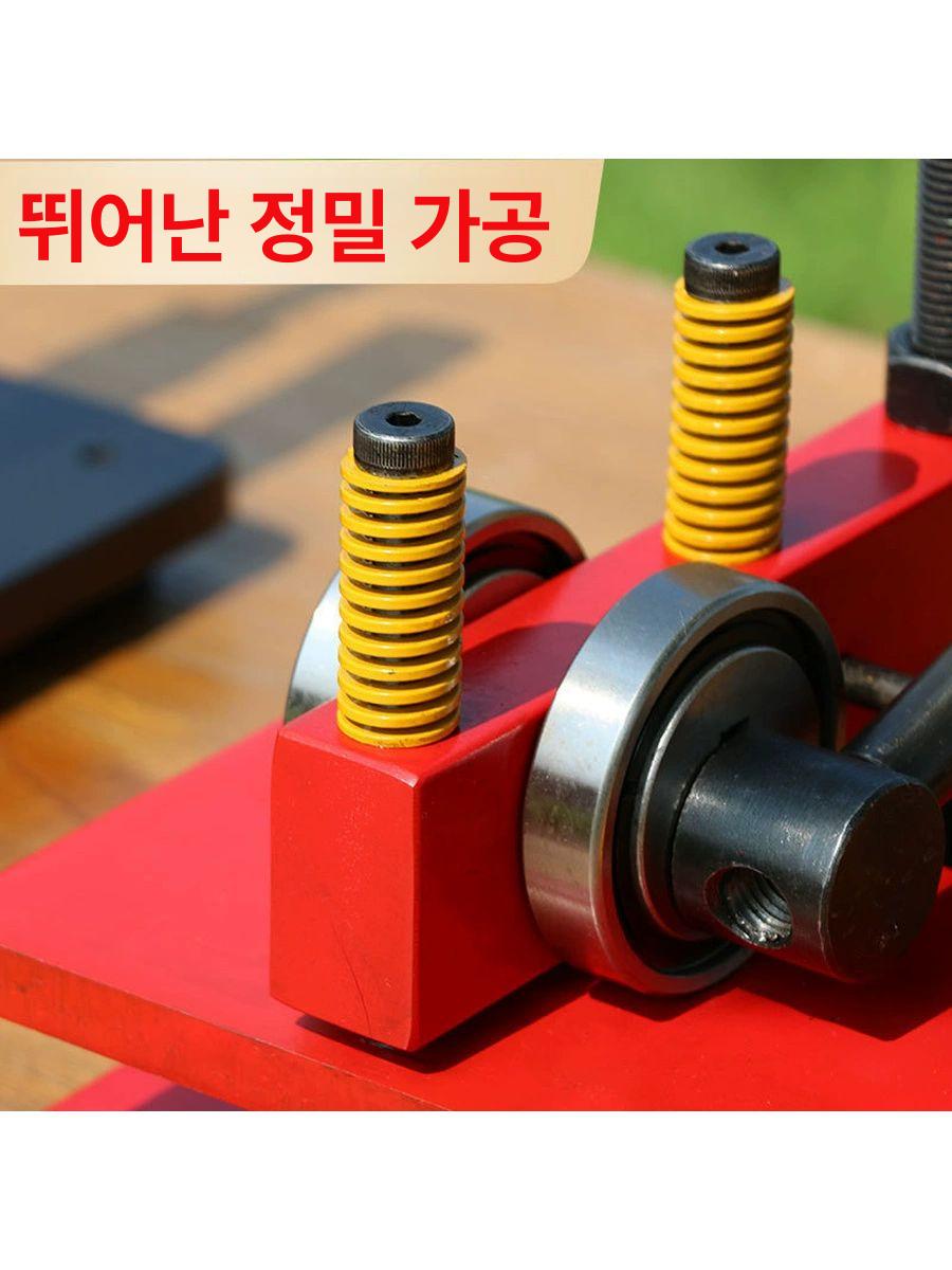 가죽공예 핸드프레스 압착기 프레스기 철형프레스 펀칭보드 커팅 탁상용 소형프레스 - 상세 이미지 3