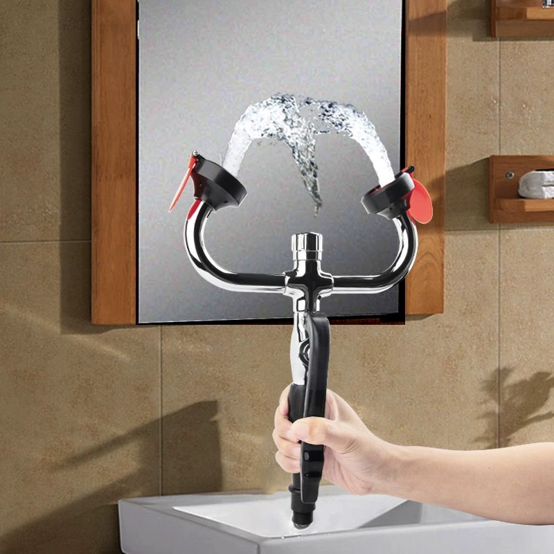 산업용 세척기 실험실 벽걸이형 작업장 안전 연구실 눈세척 비상용품 워셔 아이샤워 - 상세 이미지 4