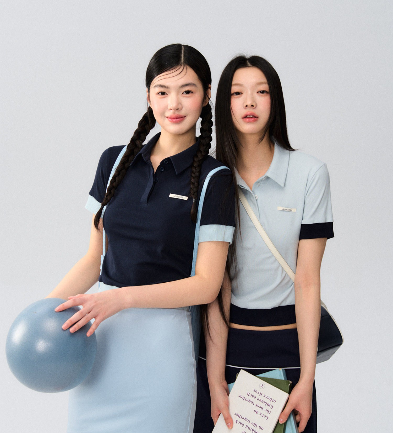 LaluneDuCiel 폴로 반팔 티셔츠 - 상품 이미지