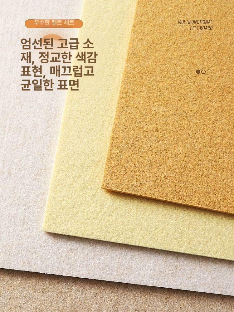 사진 보드 벽장식 펠트 게시판 포토 인테리어 부착식 배경 소품 벽걸이 데코 - 상세 이미지 4