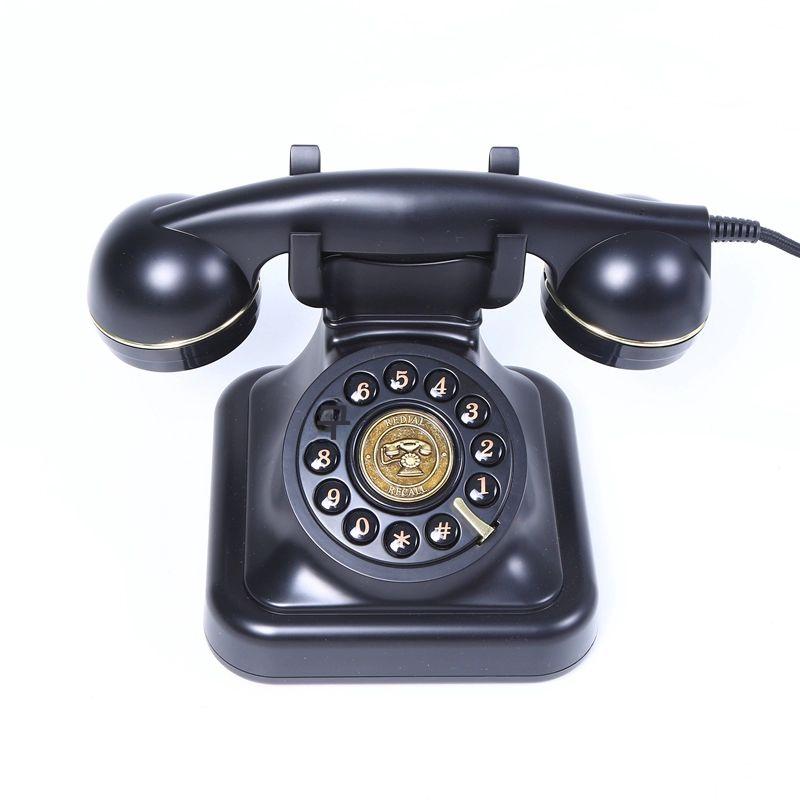 복고풍 전화기 구식 고전식 인테리어 클래식 레트로 빈티지 서양 벽걸이형 앤틱 - 상세 이미지 5
