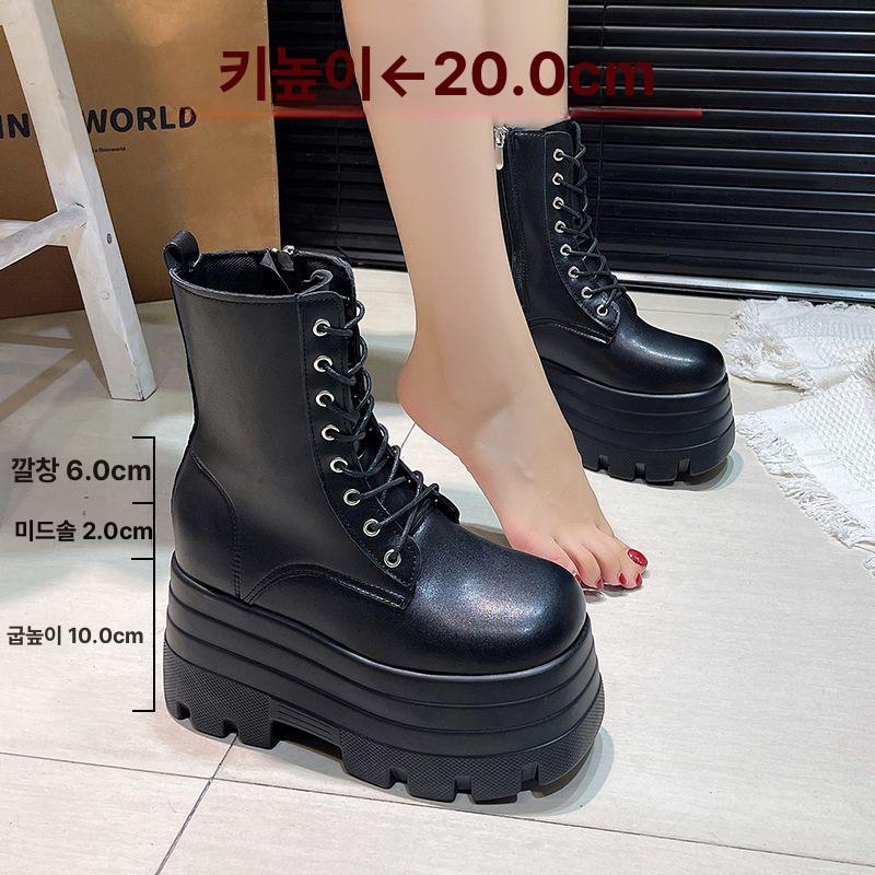 20CM 키높이 부츠 신발 스탠딩화 코스프레화 콘서트 - 상세 이미지 3