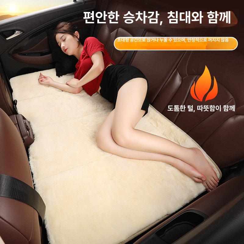 뒷자리 뒷좌석매트 애견용 접이식 강아지 차박 카시트 애완동물 반려견 카매트 펫시트 - 상세 이미지 2
