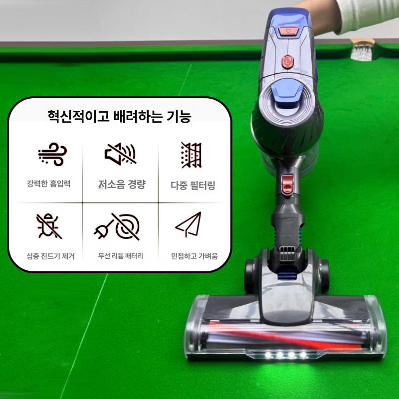 전용 무선청소기 업소용청소기 흡입력좋은 배터리 건습식청소기 진공청소기 - 상세 이미지 2
