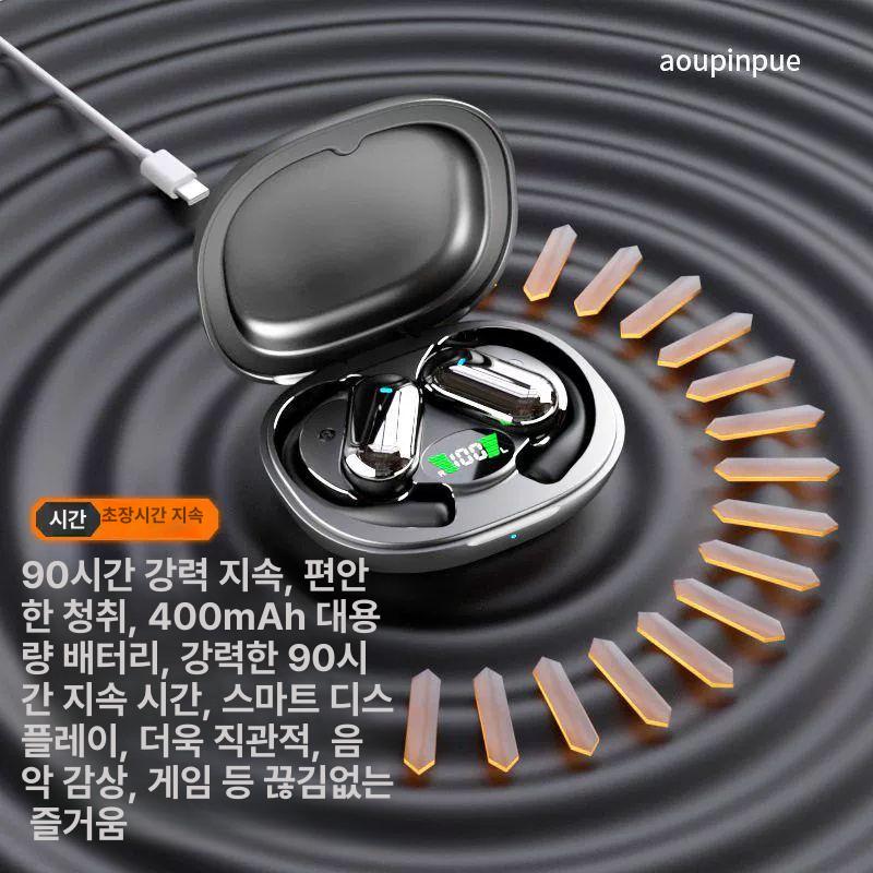 동시통역 이어폰 헤드폰 블루투스 회의 번역 배터리 호환 모드 캔슬링 버드 통역기 - 상세 이미지 4
