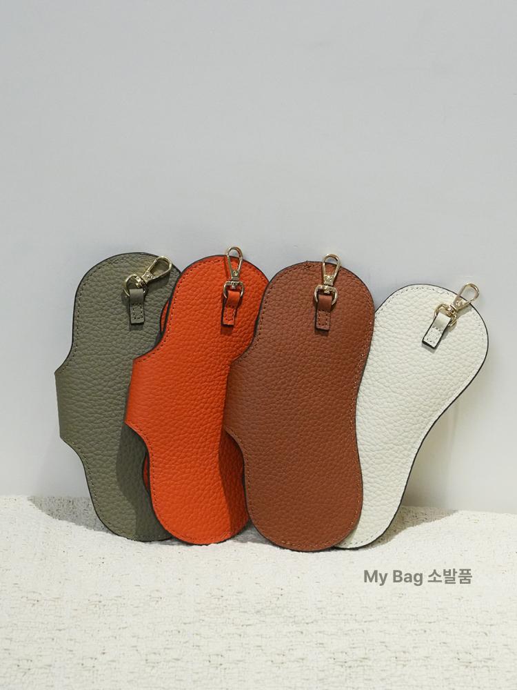천연소가죽 안경케이스 여행용 휴대용 보관 파우치 안경집 심플 썬글라스 - 상세 이미지 4