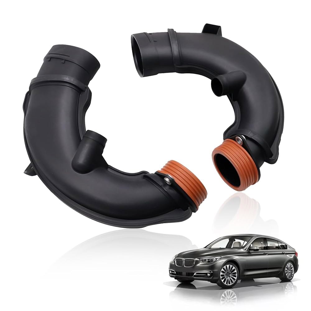 FZJDSD 2PCS 공기 흡입 호스 13717577452 13717577451 BMW X5 X6 5 6 7 시리즈 550i 650i 750Li F02 F07 F12 F13 E70 - 상품 이미지