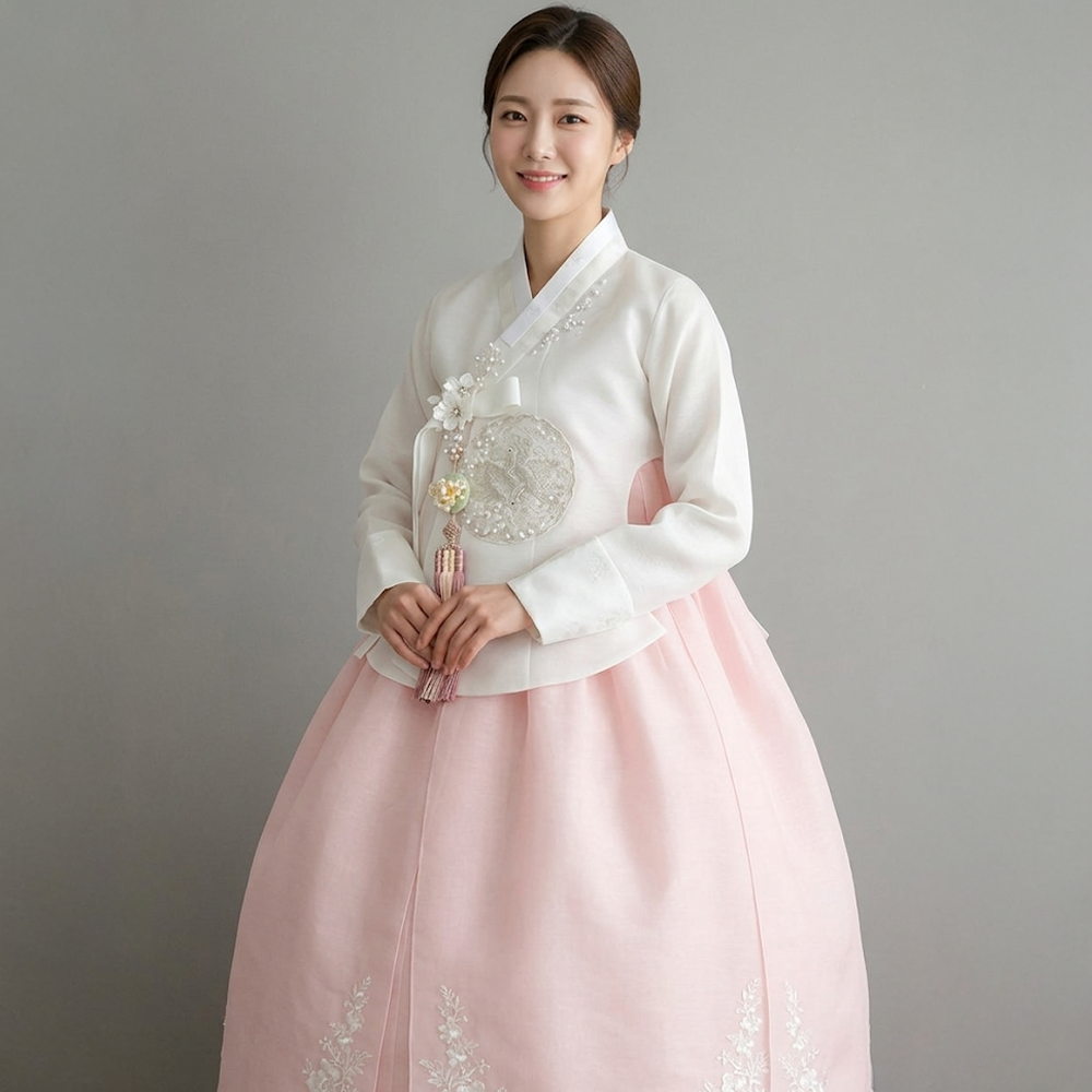 궁 한복대여 가족 하객 빅사이즈 결혼 신부 여자 한복 웨딩촬영 66번