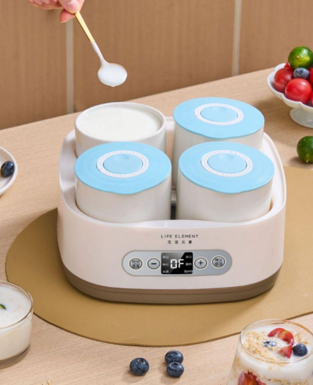콩발효 기계 가정용발효기 전자동 만들기 메이커 낫또 낫토 지능형 발효함 - 상품 이미지