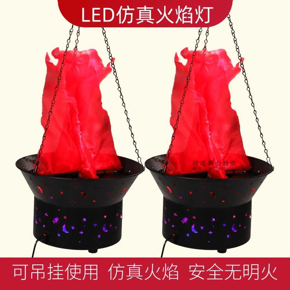 불기둥 인테리어 LED 램프 모조불꽃 용 불멍 화염 화로 - 상세 이미지 4