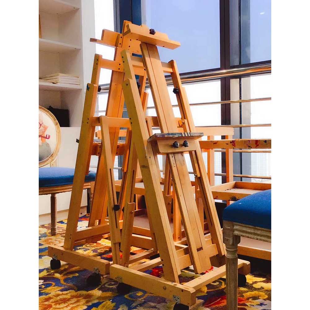 나무이젤 미술학원 폼보드 미술용 거치대 용 유화 스케치 - 상세 이미지 2