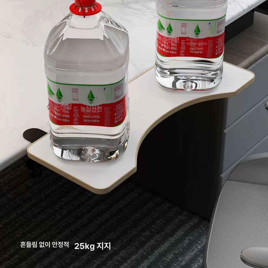확장 트레이 패드 지지대 받침대 거치대 고무 마우스 액세서리 조절 플랫폼 부착 - 상세 이미지 5