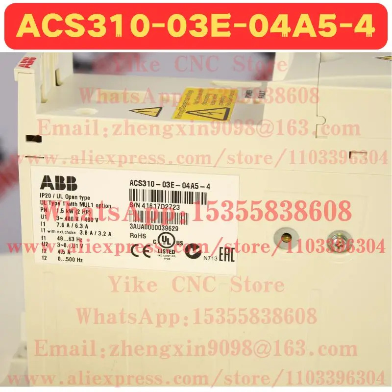 ACS310-03E-04A5-4 주파수 변환기