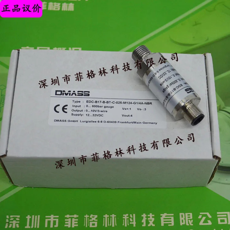 EDC-B17-B-BT-C-025-M124-G1/4A-NBR DMASS 압력센서