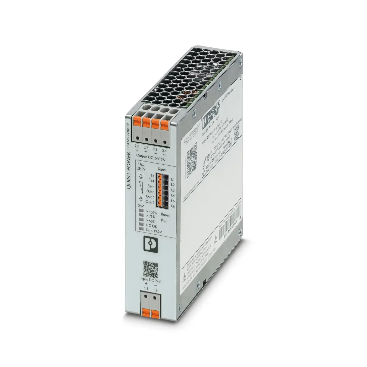 QUINT4-PS/24DC/24DC/5/SC - 1046800  Phoenix 규제 전원공급장치