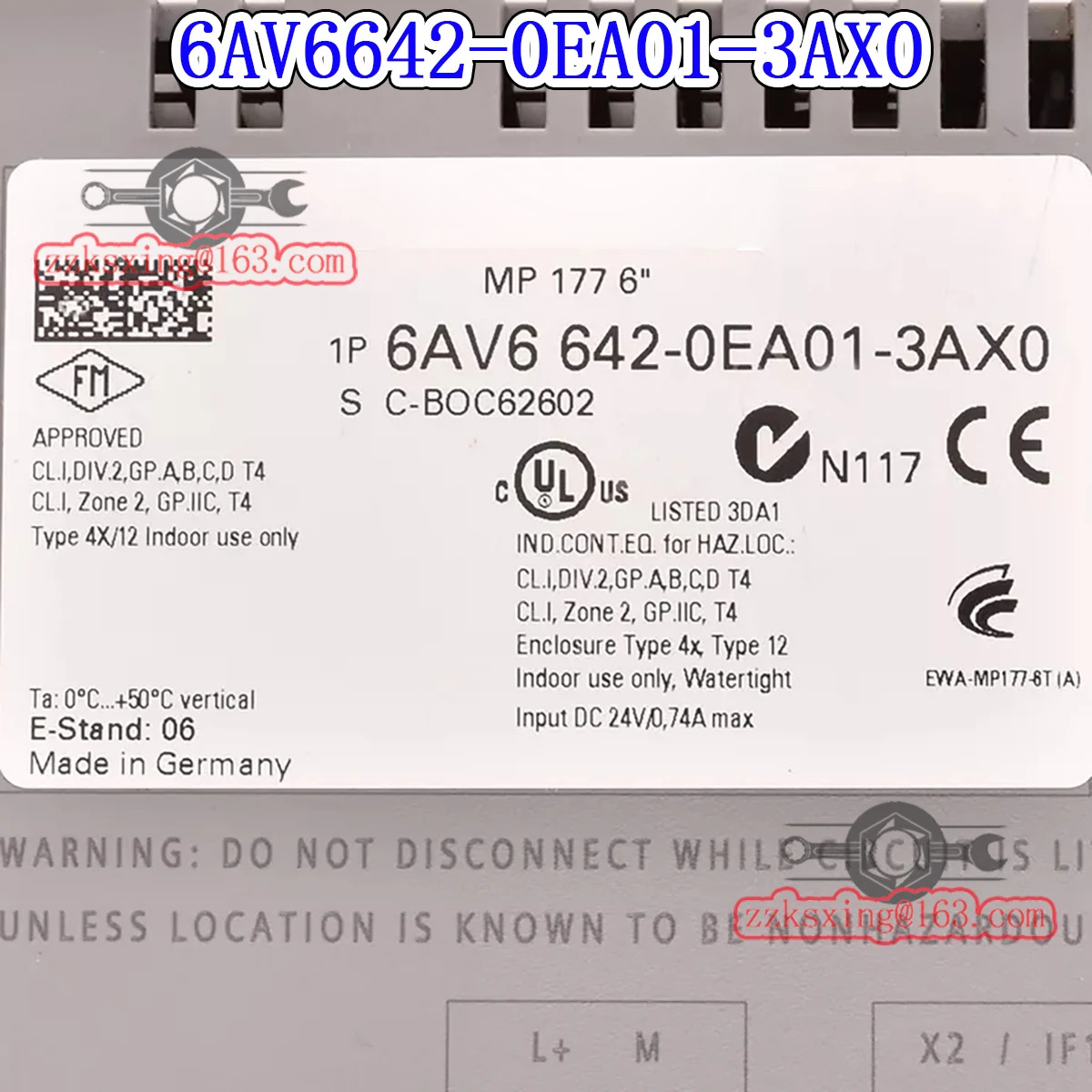 오리지널 터치 스크린 머신 인터페이스 66642-0EA01-3AX0 내 신