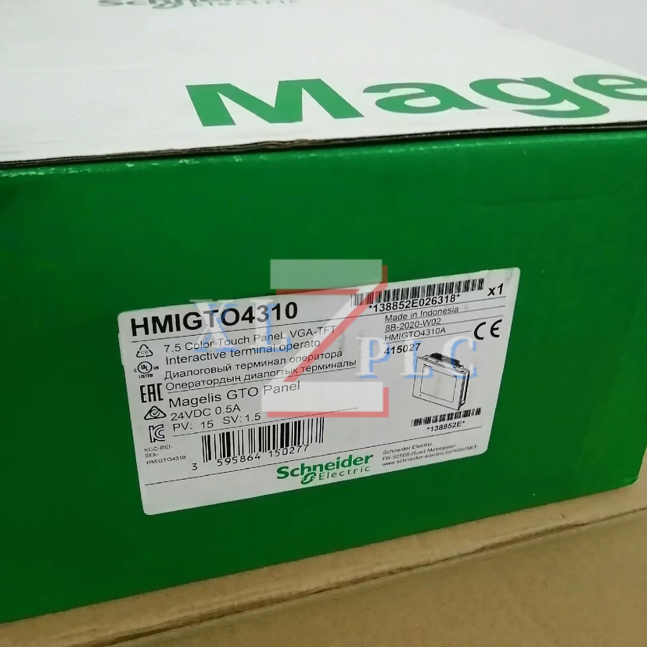 HMI 터치 스크린 오리지널 HMIO4310 HMIGXU3500 HMIGXU3512