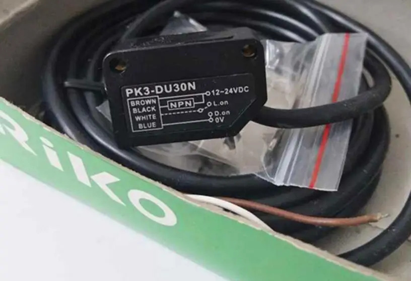 RIKO 광전스위치 PK3-DU30N DC 전압 확산 반사 감지 거리 300mm 12-24V 신