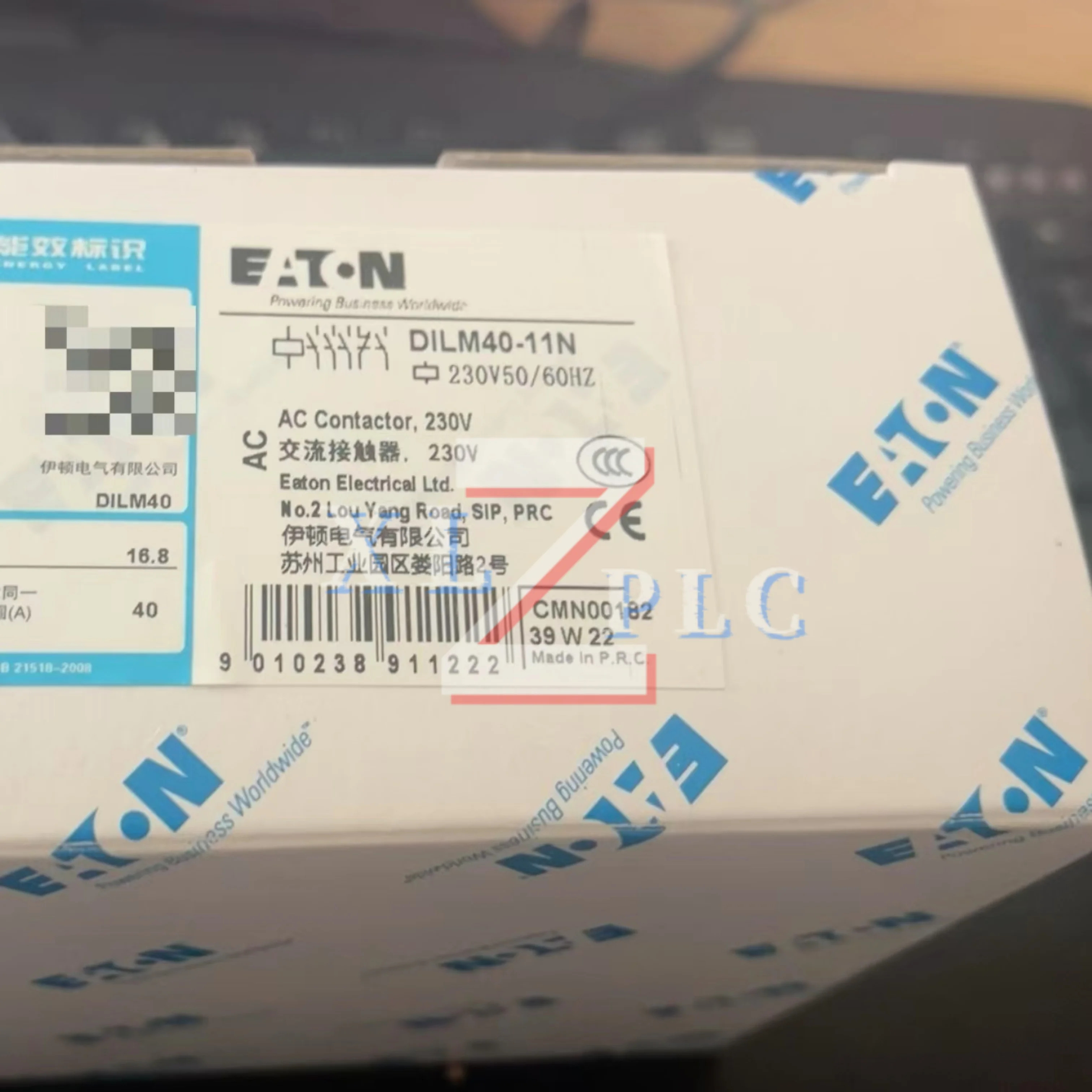 접촉기 새 DILM15-10 DC24V DILM40-11N 230V50/60HZ DILM65RDC24