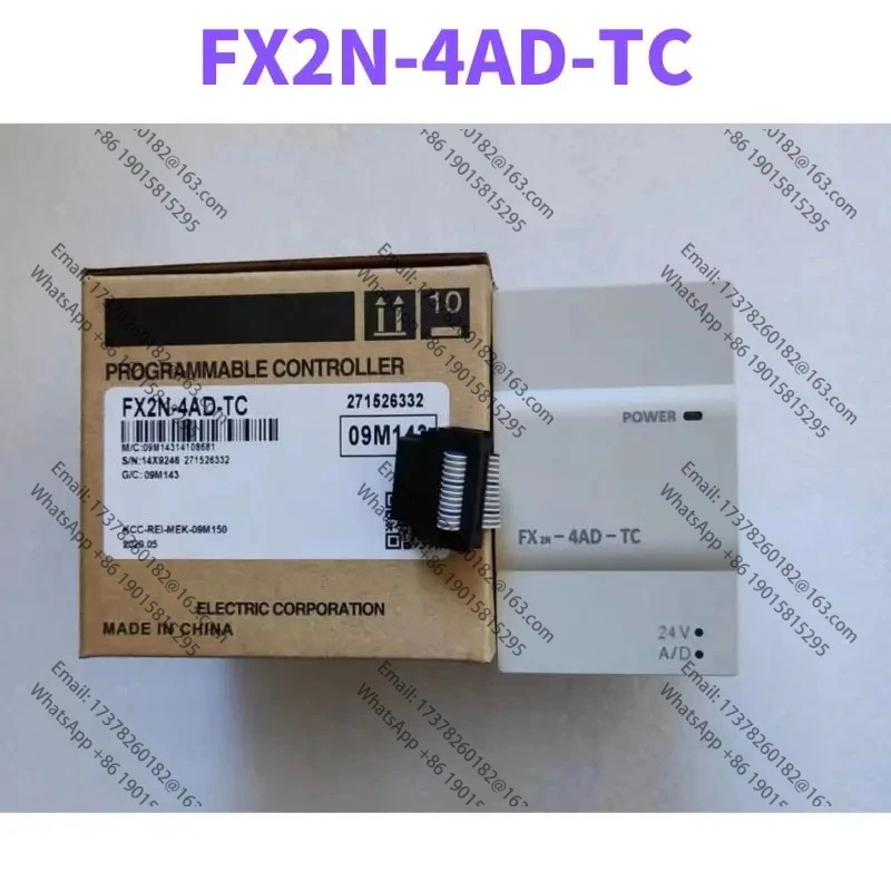 FX2N-4AD-TC PLC 온도 모듈 리퍼 완료