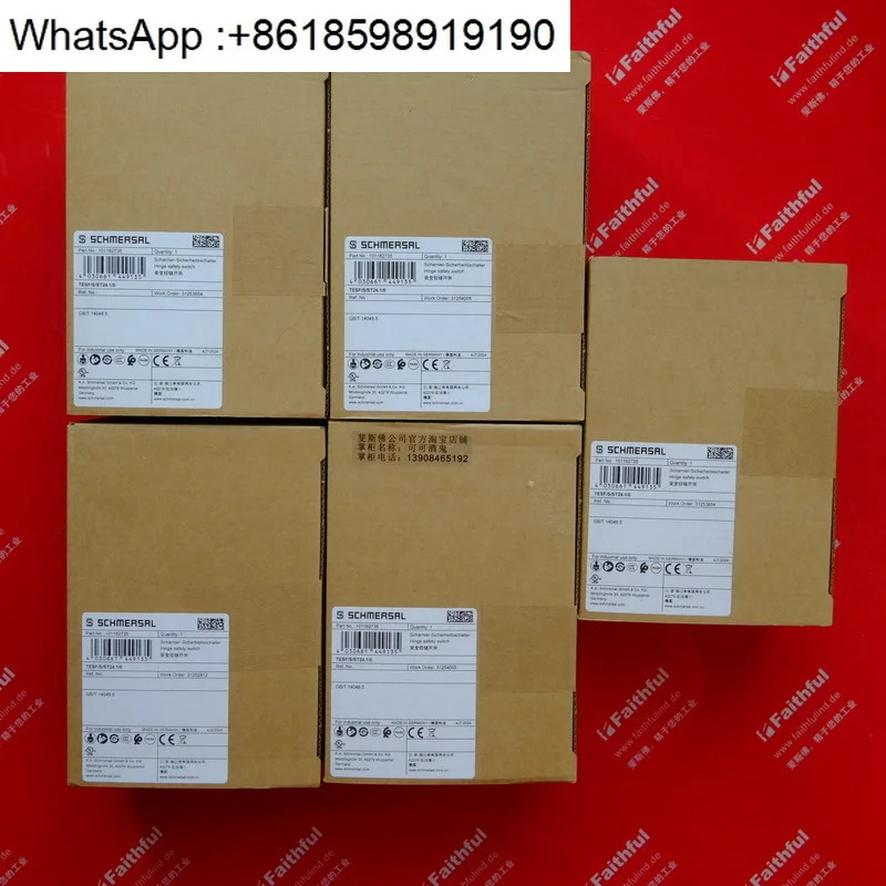 Schmersal 101182735 안전 힌지 스위치 TESF/S/ST24.1/0