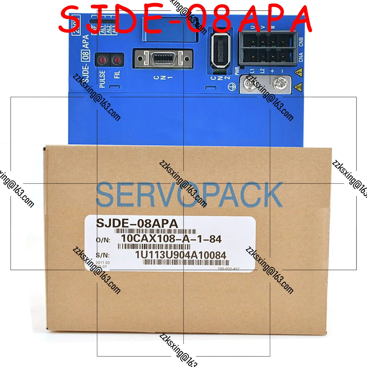 SJDE-08APA 오리지널 서보 드라이버