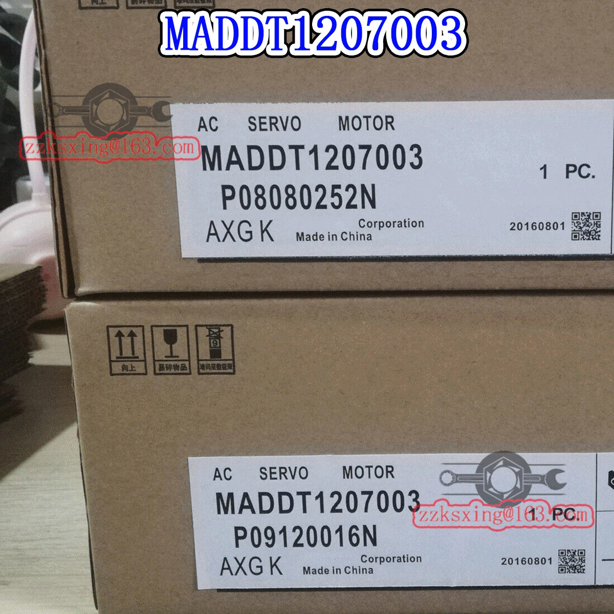 오리지널 AC 서보 드라이버 MADDT1207003
