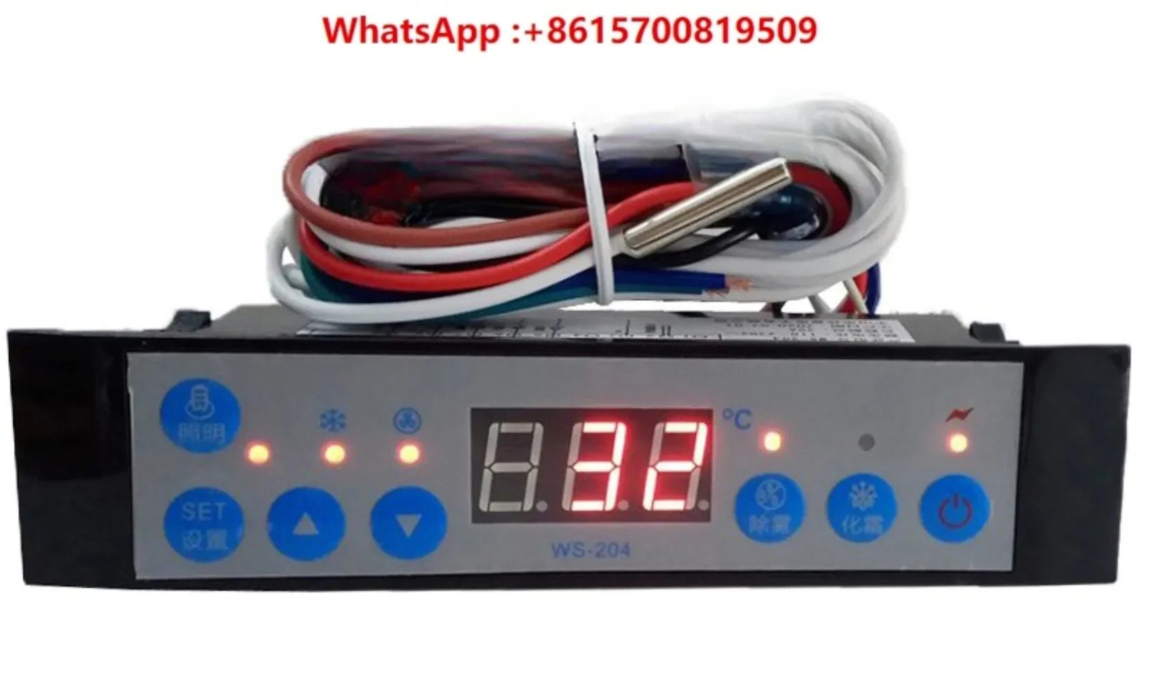 WS-204 마이크로 컴퓨터 전디지털 디스플레이 온도조절기 WS-204A