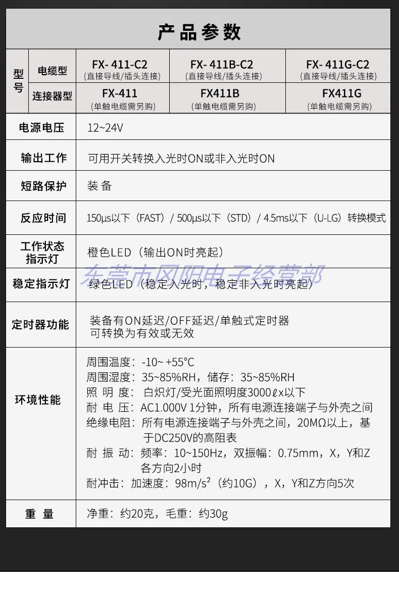 광섬유센서 케이블 CN-73-C2 CN-74-C2 CN-71-C2