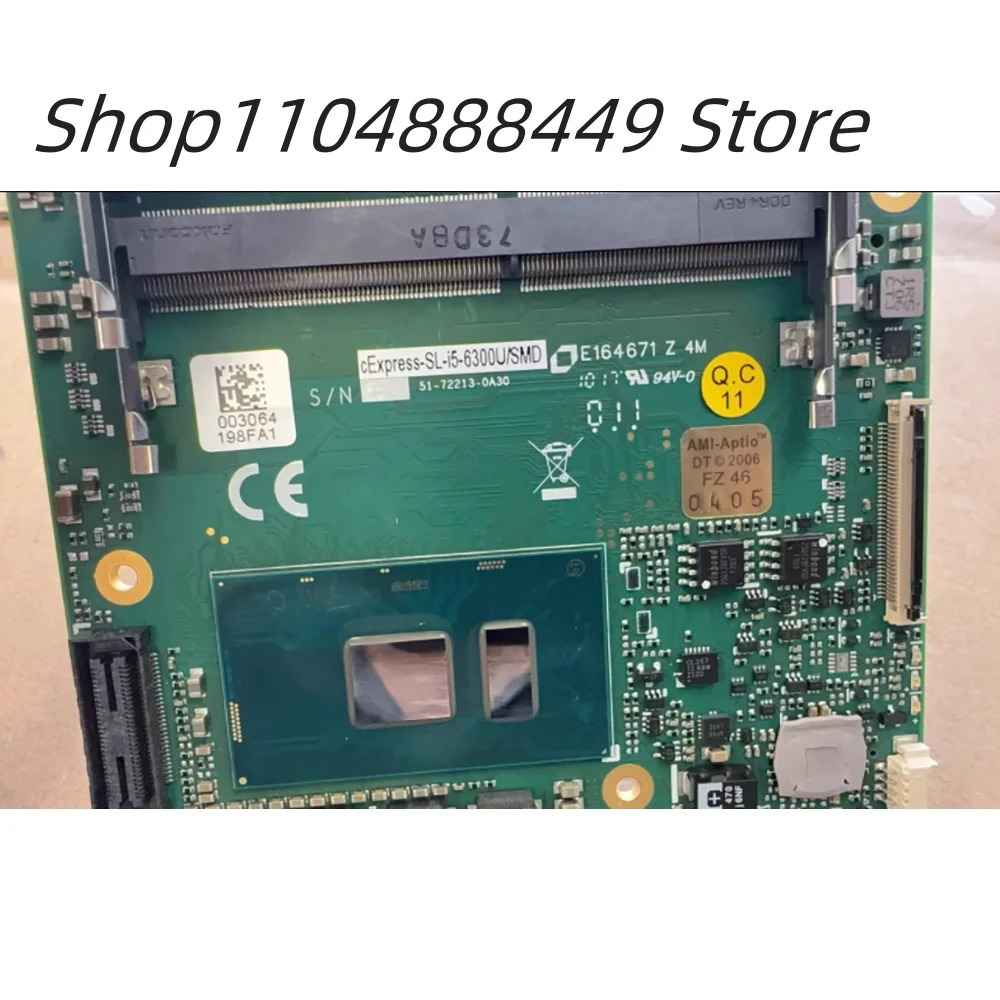 cExpress-SL-i5-6300U/SMD 산업제어 마더보드