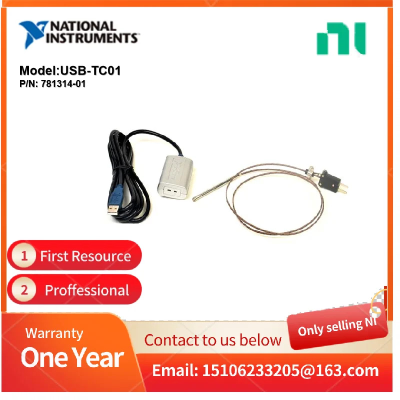 NI USB-TC01 781314 -01 저가형 DAQ PC 기반 장치