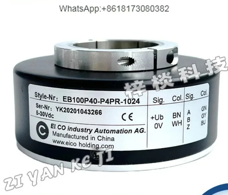 EB100P40-P4PR-1024 축 모터 회전 인코더 ELCO 센서 P4HR