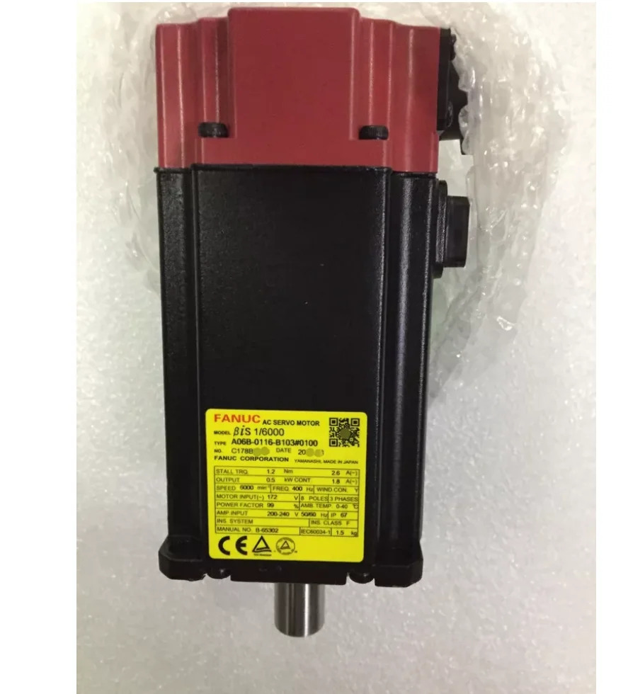 A06B-0116-B103 FANUC AC 서보모터 12개월 A06B 0116 B103