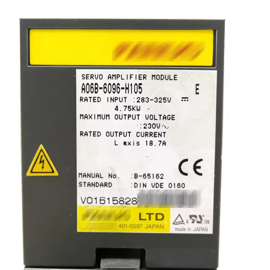 A06B-6096-H105 CNC 기계새 Fanuc 드라이브 12개월 A06B6096H105