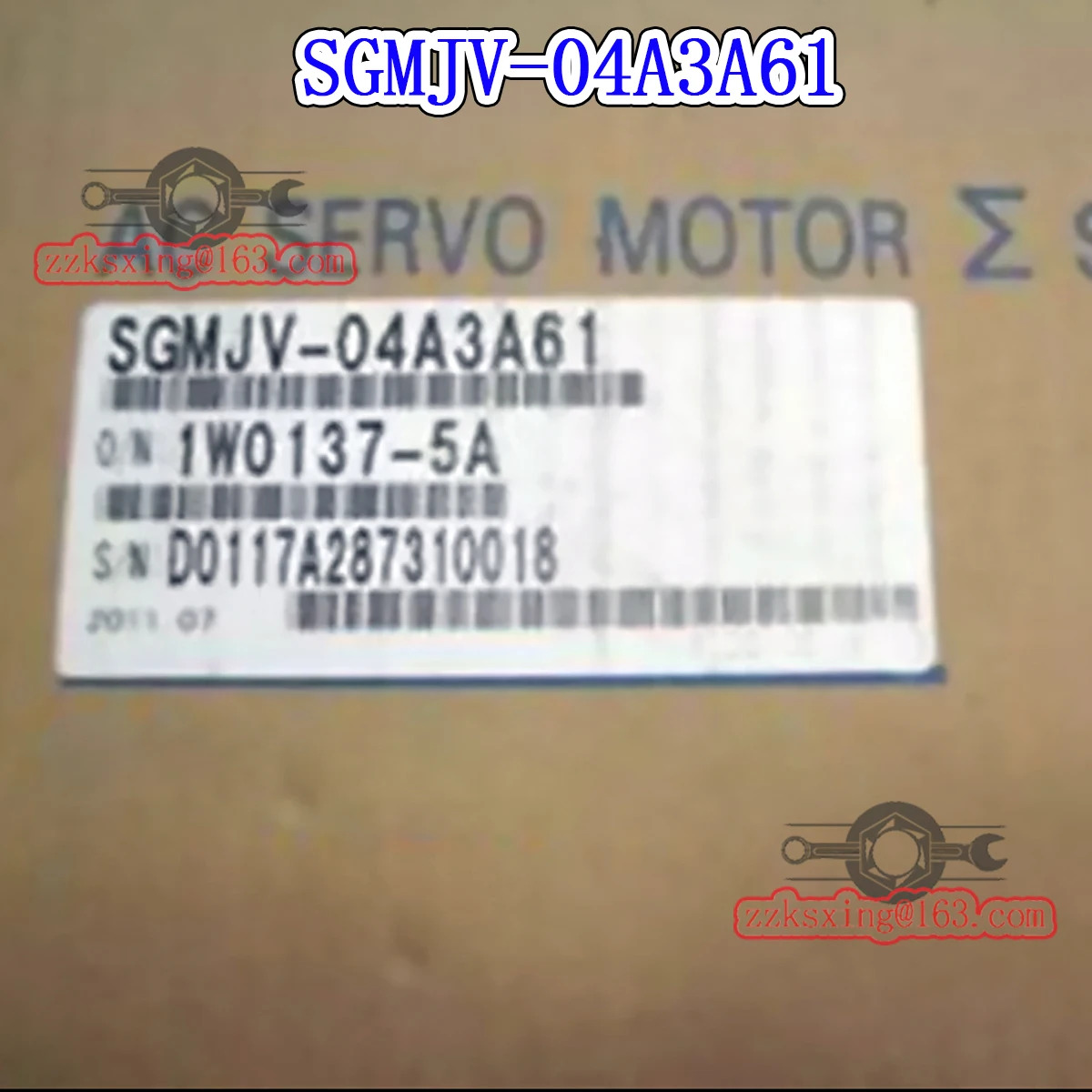 오리지널 AC 서보모터 신 SGM호환JV-04A3A61