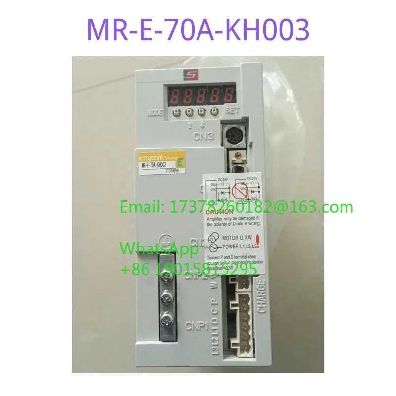 오리지널 PLC 컨트롤러 MR-E-70A-KH003 서보 드라이버