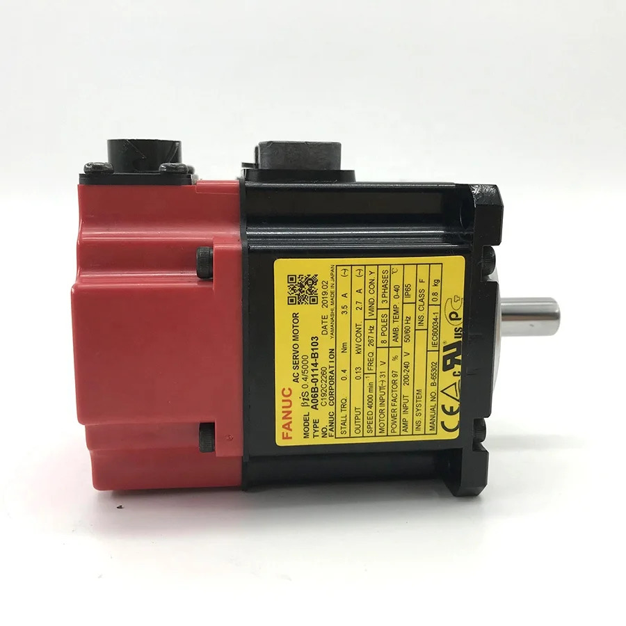 A06B-0114-B103 FANUC AC 서보모터 12개월 A06B 0114 B103