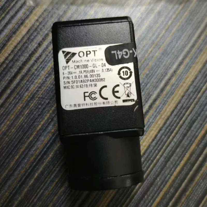 리퍼 OPT-CM1000-GL-04메가픽셀 흑백 카메라 OK