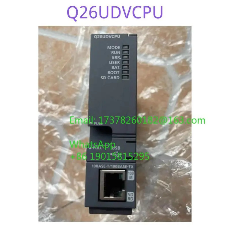 리퍼 Q26UDVCPU PLC 모듈 완료