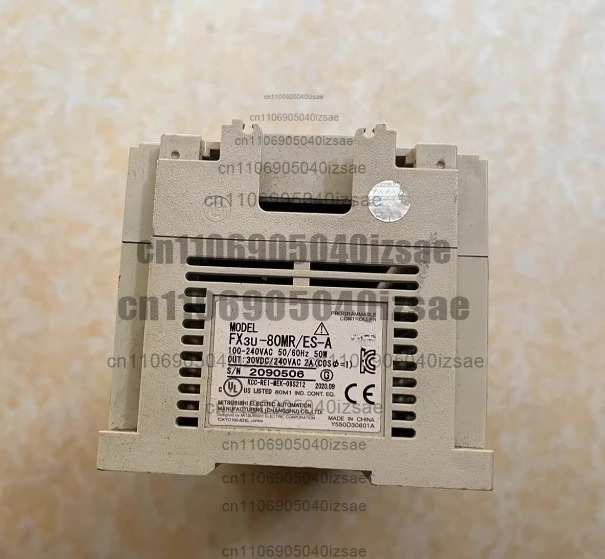 PLC 모듈 FX3u-80MR/ES-A 100-240VAC 50/60Hz 50W 리퍼 완료