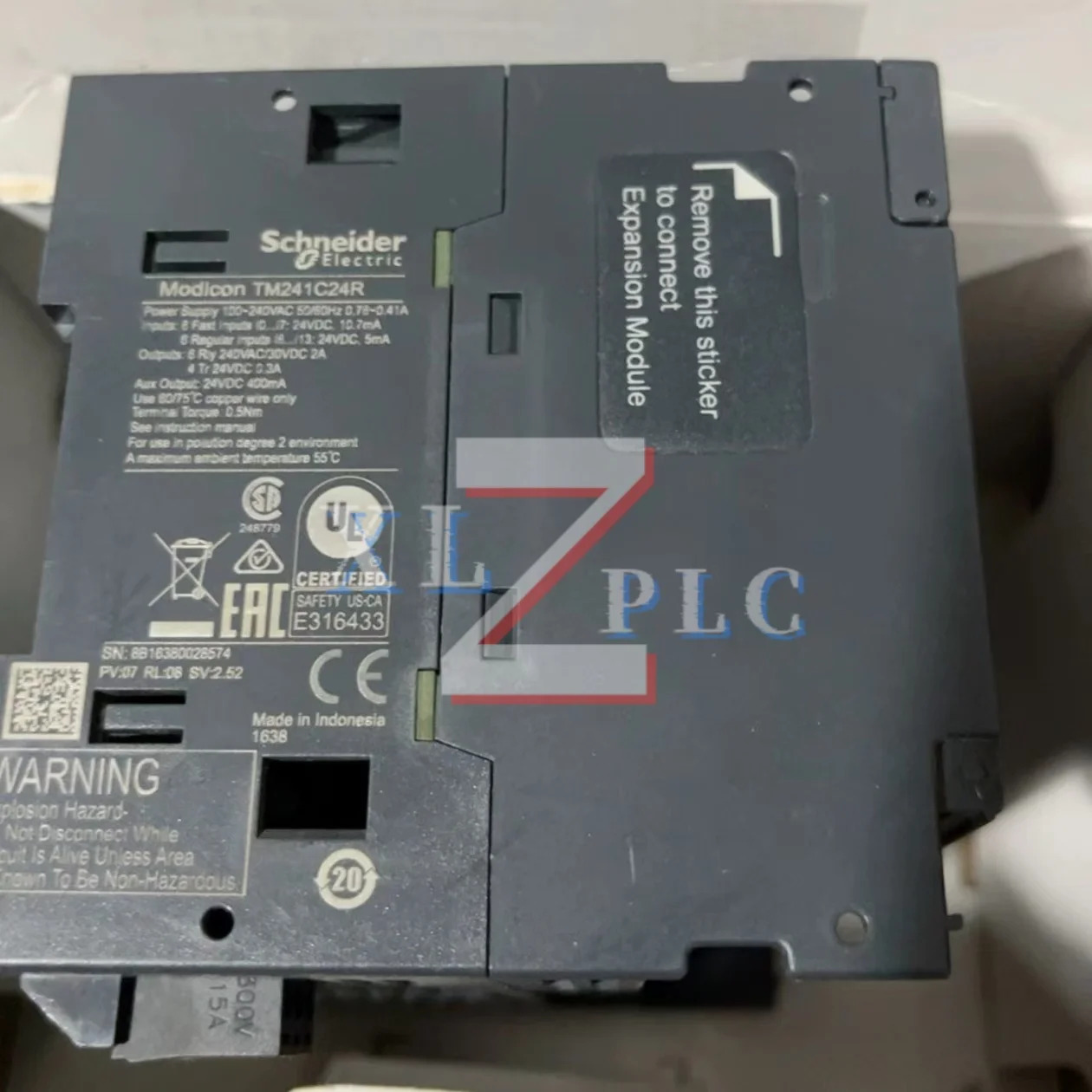 PLC 모듈 TM221ME32TK TM241C24R 신규 입고