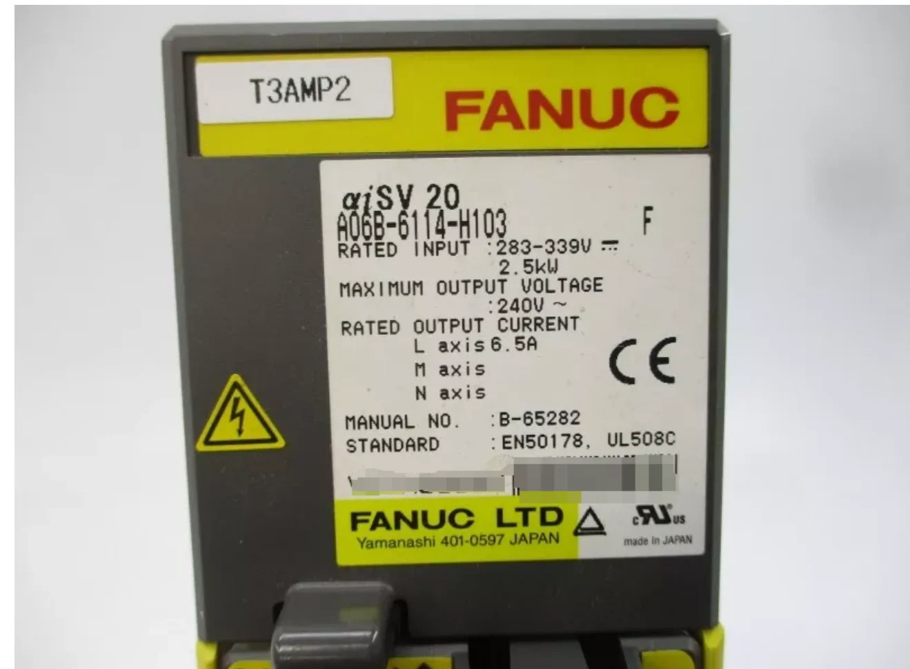 Fanuc 서보모터 드라이브 A06B-6114-H103 A06B6114H103 신
