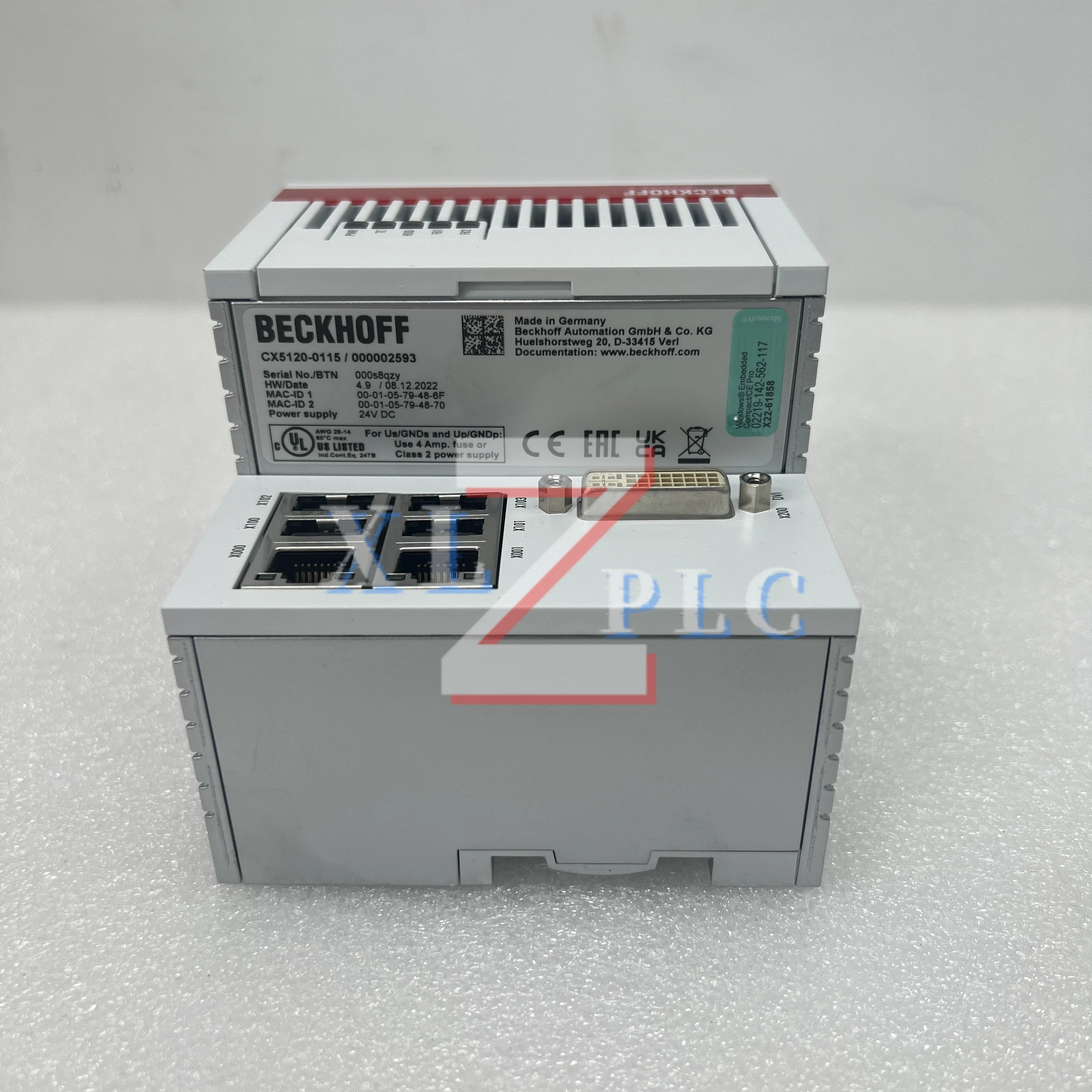 컨트롤러 원본 CX5020-0120 CX5120-0115