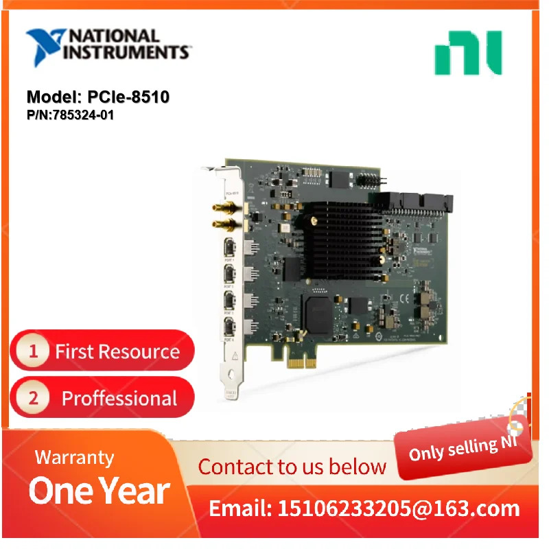 NI PCIe-8510 785324 -01 자동차 네트워크 인터페이스 통신