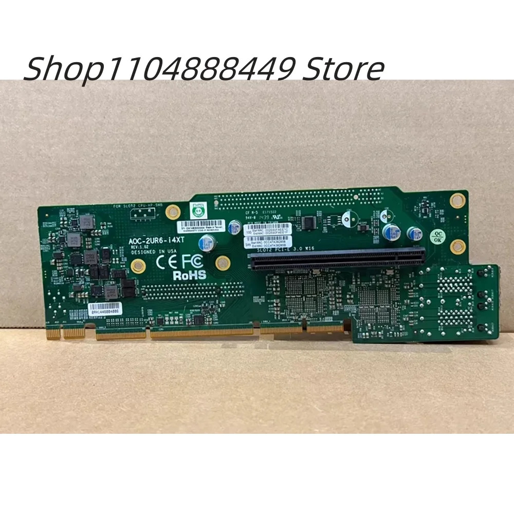 AOC-2UR6-i4XT 4포트 10기가비트 네트워크 카드