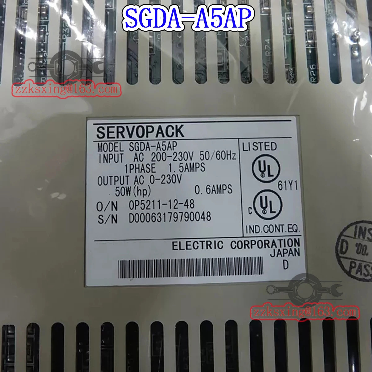 SGDA-A5AP 오리지널 서보 드라이버 신