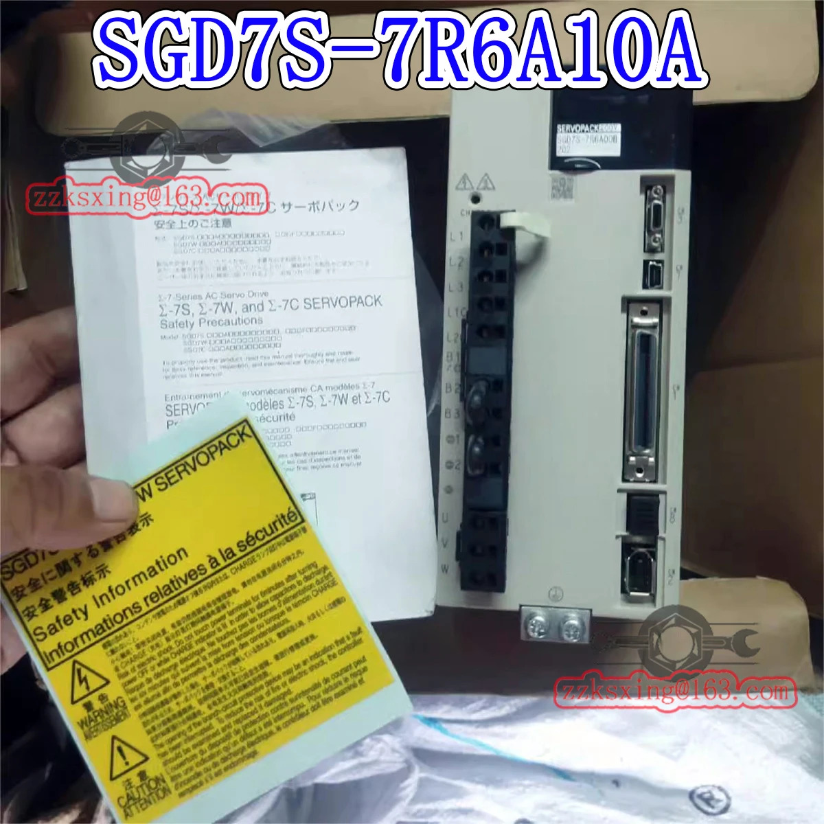 오리지널 AC 서보 드라이버 신 SGD7S-7R6A10A