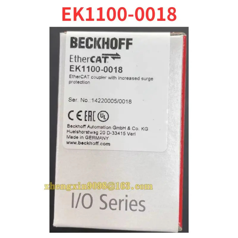 오리지널 EK1100-0018 PLC 호스트